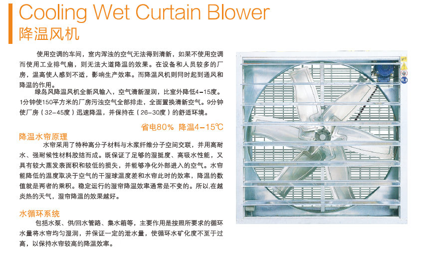 绿岛风降温风机